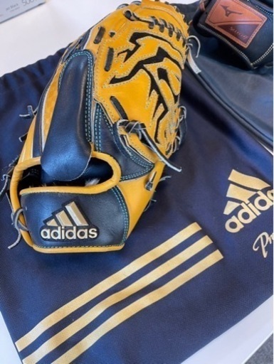 軟式野球グローブ　投手用　 adidas