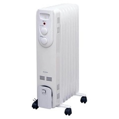 家電 季節、空調家電 オイルヒーターの画像