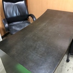 <引取先決定>立派すぎる社長イス机セット