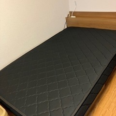 家具 ベッド セミダブルベッドの画像