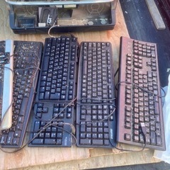 キーボード　ジャンク　まとめて　未確認　汚れ　パソコン PCパーツ