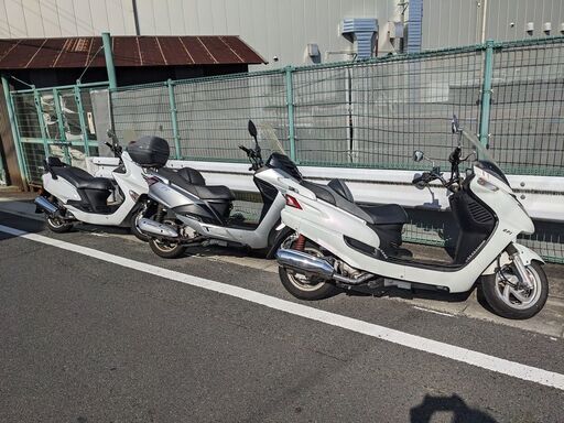 RV125i 距離浅エンジン載替済みで好調です