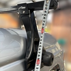 溝付きルーフ用ベースキャリア1本だけの画像