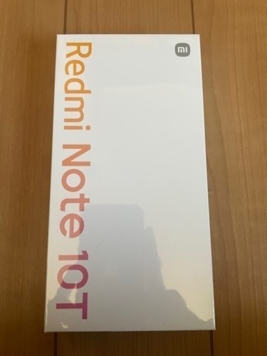 Redomi note 10t 新品　未使用　未開封　レイクブルー