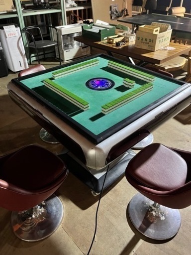 売れました　全自動麻雀卓 麻雀テーブル Model 36-36 牌 2色  中古　現状品