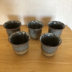 陶芸　湯呑み茶碗　5個セット