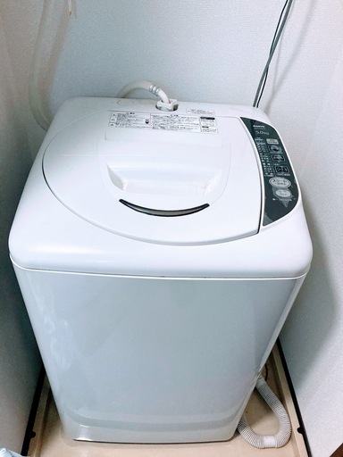 5K 洗濯機 SANYO 古いですが問題なく使えます！