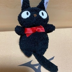 ぬいぐるみ　魔女の宅急便　ジジ　黒猫
