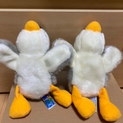 ぬいぐるみ　ペンギン2匹の画像