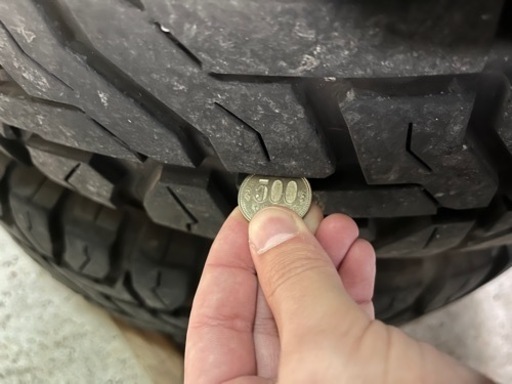 トヨタ純正ホイール、タイヤ4本セット　マットブラック塗装