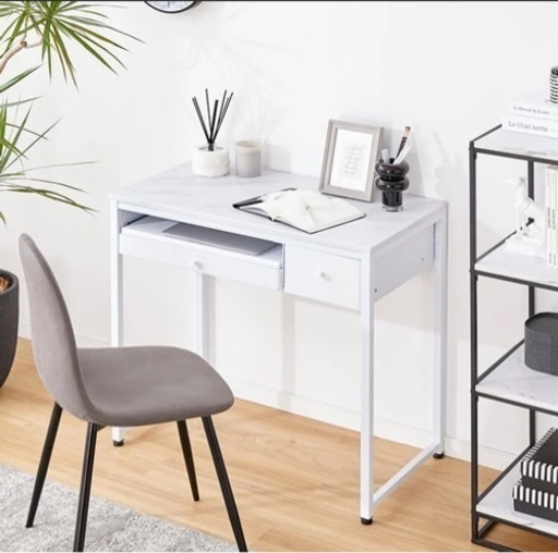 LOWYA 家具 オフィス用家具 机 白