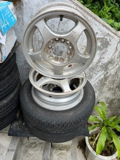 １３インチ車のパーツ タイヤ、ホイール