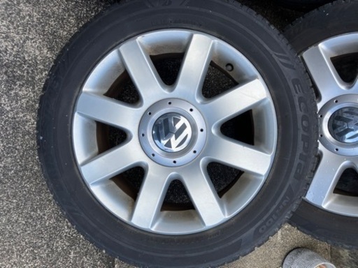 205/55R16 ゴルフヴァリアント純正ホイール 4本セット