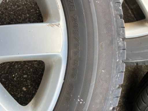 205/55R16 ゴルフヴァリアント純正ホイール 4本セット