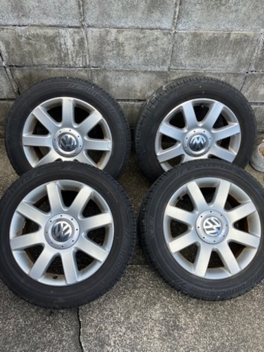 205/55R16 ゴルフヴァリアント純正ホイール 4本セット