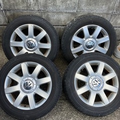 205/55R16 ゴルフヴァリアント純正ホイール 4本セット
