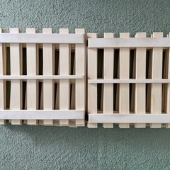 ニトリ　すのこシングルベッドの画像