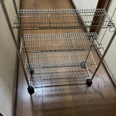 家具 収納家具 スチールcdラックの画像