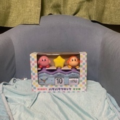 星のカービィ パタパタクロック 夜空 カレンダー 時計 置き時計...