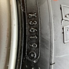 ボルボ純正ホイール・超バリ溝スタッドレスの画像