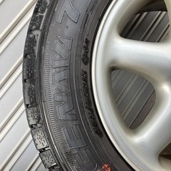 ボルボ純正ホイール・超バリ溝スタッドレスの画像