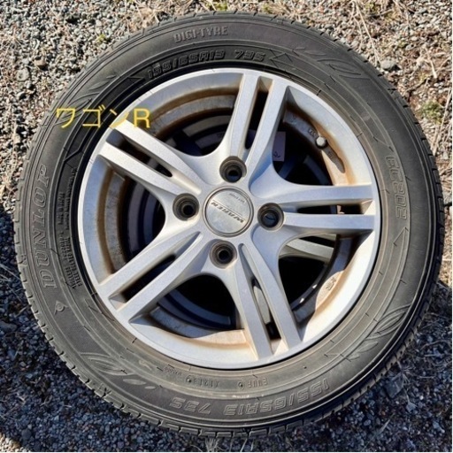 【DUNLOP】DIGI-TYRE EC202 155/65R13 73S 2018年製