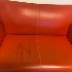 【お譲り先決定済】家具 ソファ 2人掛けソファの画像
