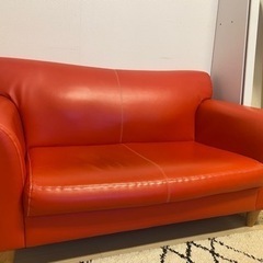 【お譲り先決定済】家具 ソファ 2人掛けソファの画像