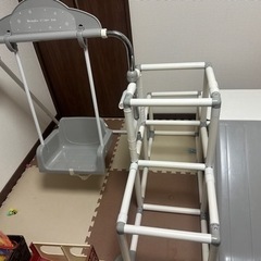 室内用　滑り台 ベビージム おりたたみわんぱく スライダージム ...