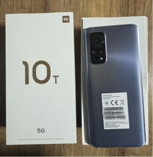 Xiaomi Mi 10T 5G 128GB グローバル版SIMフリー Xiaomi Mi 10T 5G 128GB グローバル版SIMフリー