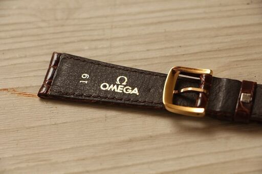時計 革 レザー バンド ブランド OMEGA オメガ 19 (R2385amraY)