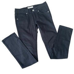 ジェイハニー　黒デニムジーンズ　レディース　SSサイズ　美品の画像