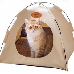 猫　テント　2,499 未使用に近い