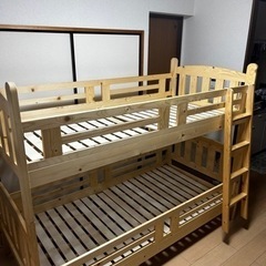 綺麗な2段ベット