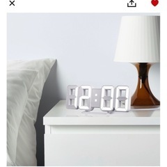 IKEAデジタル時計の画像