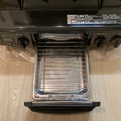 リンナイ　ksr562bkr ガスコンロ美品　都市ガス用の画像