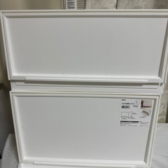 ニトリ　マルチ収納Lワイド3個　Mサイズ3個の画像
