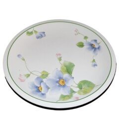 中古、花柄の大皿(559)、5枚,直径Φ24cm