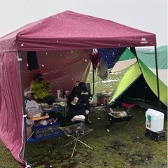 タープテント受渡し者決まりましたので受付終了します。