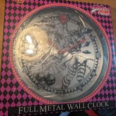 ジョジョの奇妙な冒険 壁掛け時計 フルメタルウォールクロック