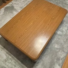 家具 テーブル こたつの画像