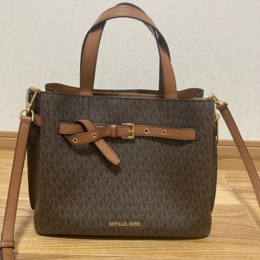 美品 マイケルコース ショルダーバッグ ハンドバッグ 2way  ラージ サッチェル