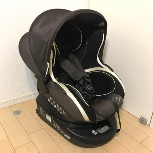 エールベベ・クルット３iグランス/新生時～４歳頃/ISO FIX対応/回転/洗濯済み