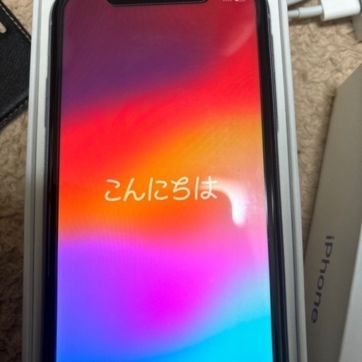 iPhone11  64GB  パープル 充電器 箱 ケース付き