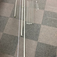 カーテンレール　カーブ付き　間仕切り用の画像
