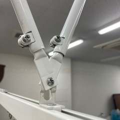 カーテンレール　カーブ付き　間仕切り用の画像