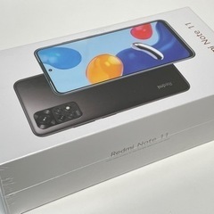 新品未開封】Redmi Note 11 グラファイトグレー 64 GB