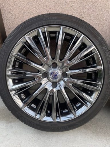 レイズ　RAYS VERSUS  17インチ  7J PCD100 グッドイヤー205/40R17 4本セット　【値下げ】