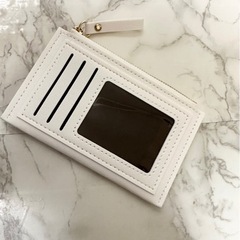 🤍新品　ミニ財布　アイボリー　　　　の画像
