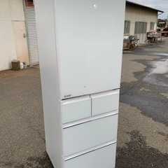 ♦️三菱ノンフロン冷凍冷蔵庫 【2022年製 】MR-B46G-W1